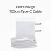 Picture of Mi Fast USB Type C 22.5W Charger Combo for Mobiles with Detachable USB Cable  (White, Cable Included)